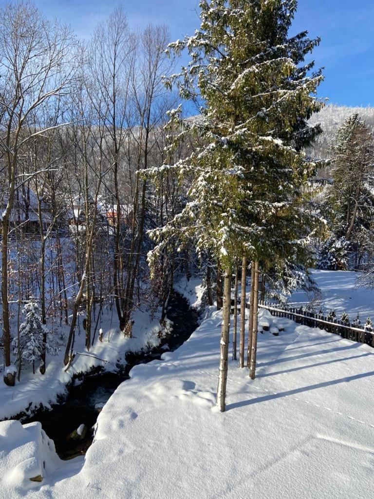Kaskada Apartments & Sauna Na Wylacznosc Щирк Экстерьер фото