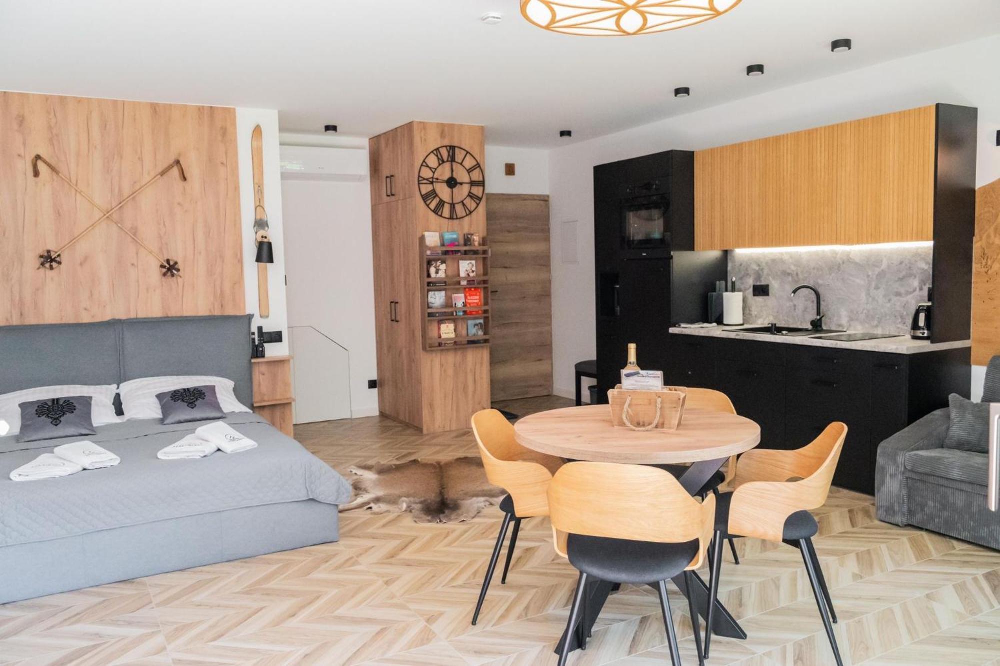 Kaskada Apartments & Sauna Na Wylacznosc Щирк Экстерьер фото