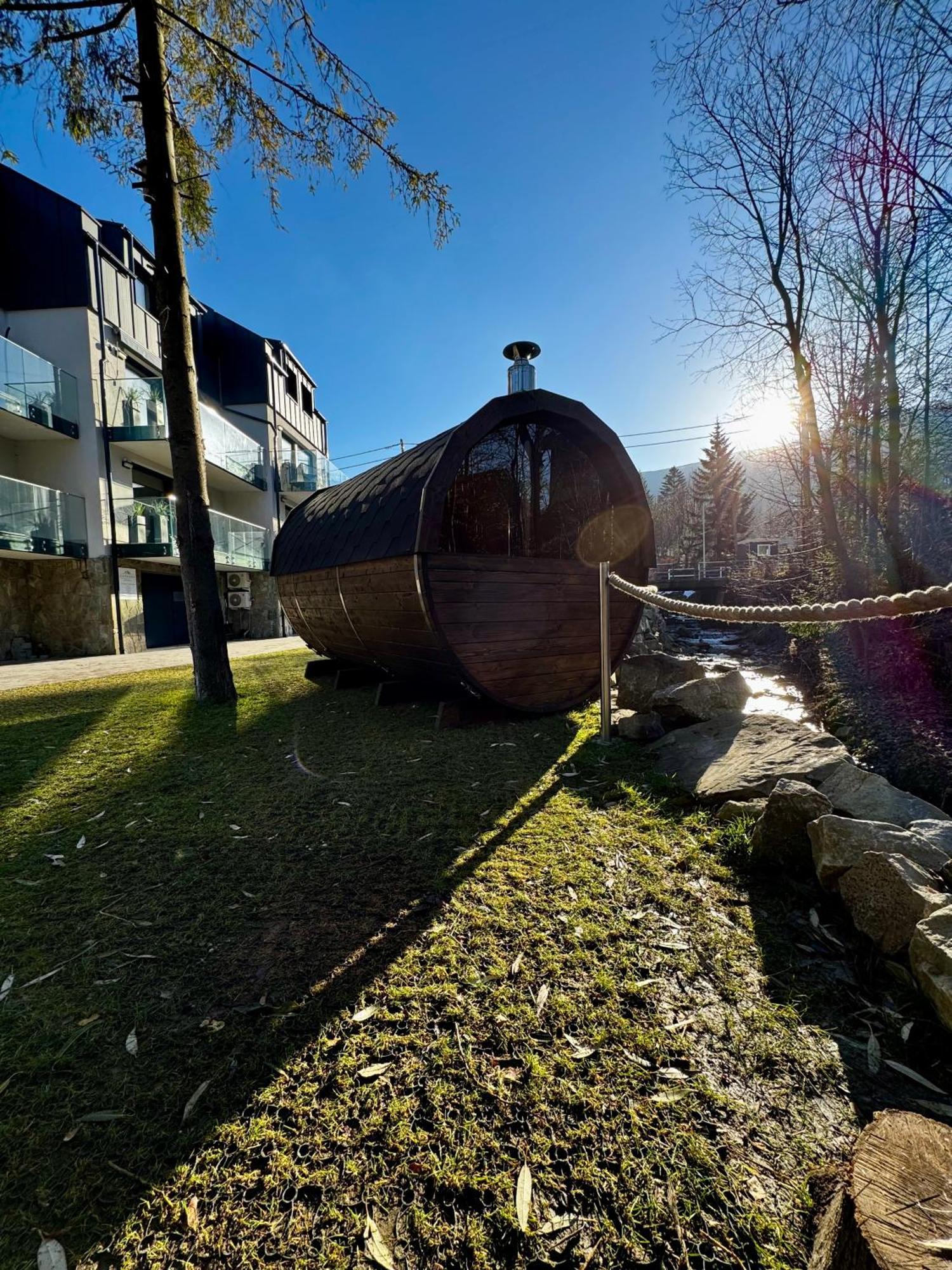 Kaskada Apartments & Sauna Na Wylacznosc Щирк Экстерьер фото