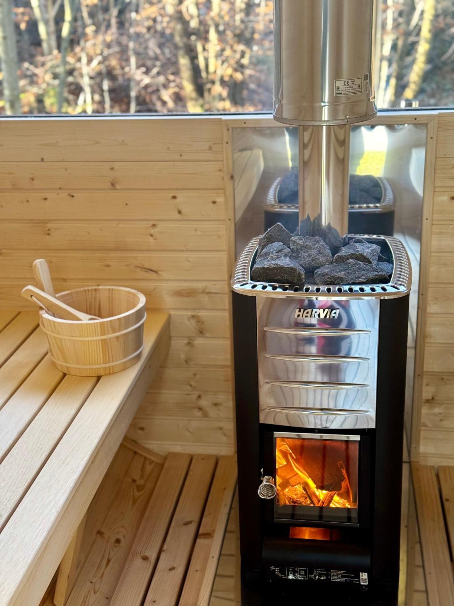 Kaskada Apartments & Sauna Na Wylacznosc Щирк Экстерьер фото
