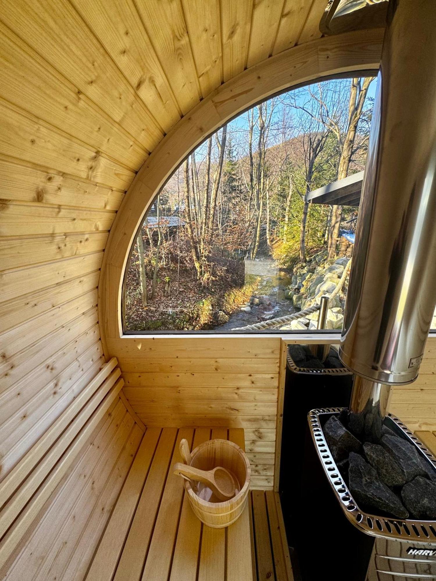 Kaskada Apartments & Sauna Na Wylacznosc Щирк Экстерьер фото